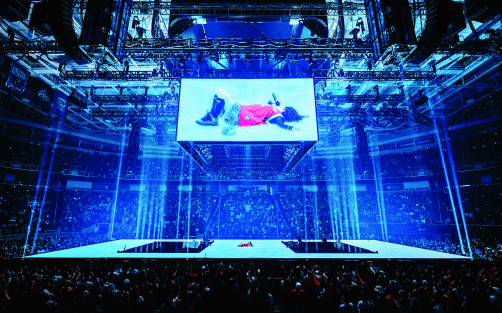 Billie Eilish Tour 2025 with Follow-Me Track-iT  automated performer tracking system 